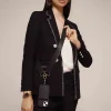 Discount Anne Klein Adjustable Nylon Crossbody Strap For IPhone® Black
