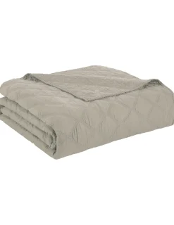 Online Anne Klein AK Diamond Quilt Set Khaki