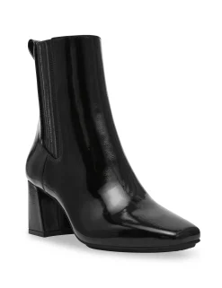 Best Anne Klein Alisia Bootie BLACK CRINKLE