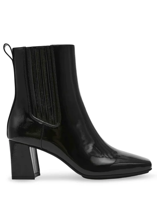 Best Anne Klein Alisia Bootie BLACK CRINKLE