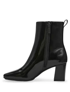 Best Anne Klein Alisia Bootie BLACK CRINKLE