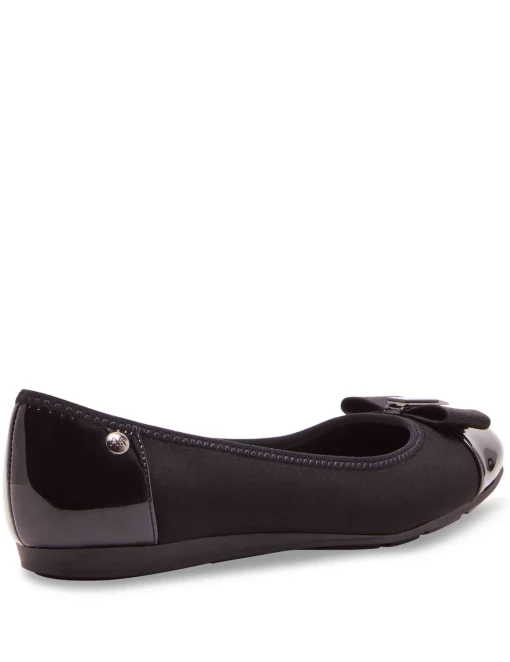 Discount Anne Klein Alive Flat Black Fabric