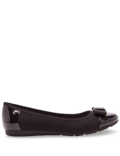 Discount Anne Klein Alive Flat Black Fabric
