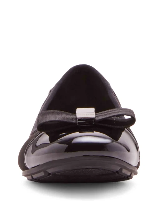 Discount Anne Klein Alive Flat Black Fabric