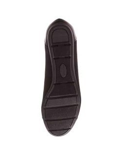 Discount Anne Klein Alive Flat Black Fabric