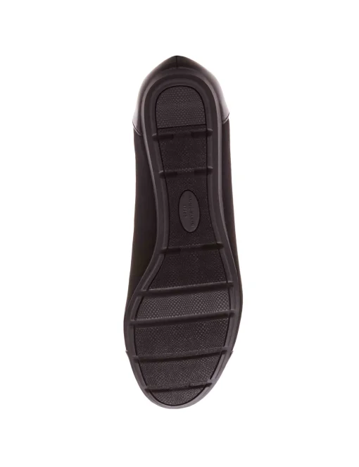 Discount Anne Klein Alive Flat Black Fabric