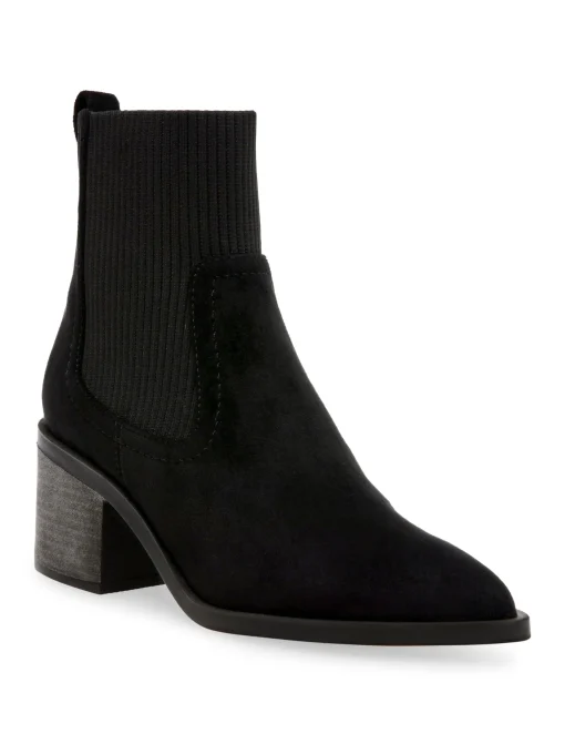 Online Anne Klein Andie Boot- Sale Black Fabric