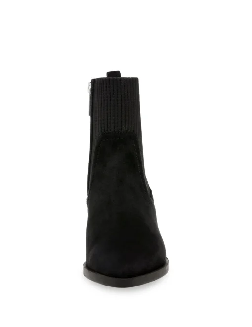 Online Anne Klein Andie Boot- Sale Black Fabric