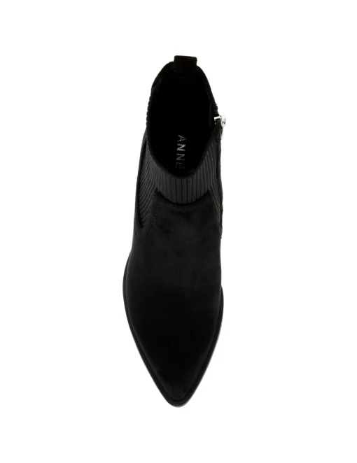 Online Anne Klein Andie Boot- Sale Black Fabric