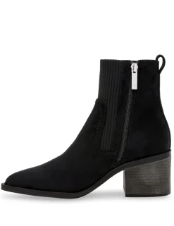 Online Anne Klein Andie Boot- Sale Black Fabric