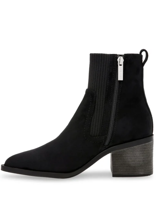 Online Anne Klein Andie Boot- Sale Black Fabric