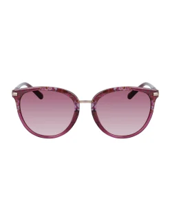 Best Sale Anne Klein Animal Print Square Sunglasses