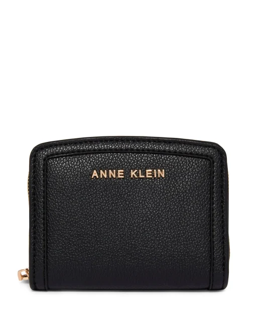 Flash Sale Anne Klein Small Curved Wallet Black
