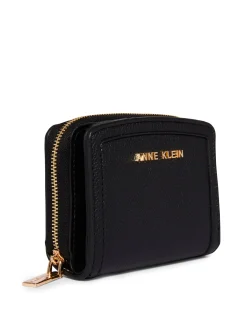 Flash Sale Anne Klein Small Curved Wallet Black
