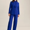Best Sale Anne Klein Anne Stretch One Button Notch Collar Jacket