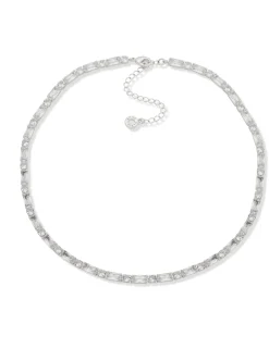 Shop Anne Klein Baguette Collar Necklace