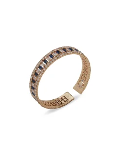 Sale Anne Klein Baguette Stone Coil Bracelet In Gift Box