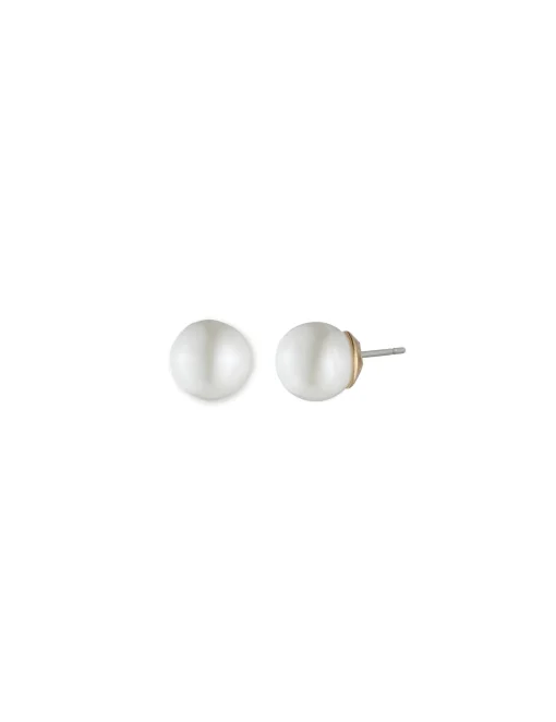 Flash Sale Anne Klein Blanc Faux Pearl Stud Earrings