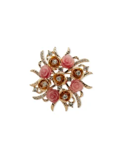 Best Anne Klein Bouquet Of Roses Pin In Gift Box