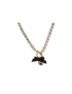 Best Sale Anne Klein Bow Toggle Necklace