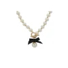 Cheap Anne Klein Bow Toggle Necklace