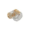 Clearance Anne Klein Boxed Flower Pin-Gold/Silver