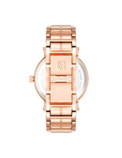 Store Anne Klein Boyfriend Everyday Bracelet Watch Rose Gold-Tone