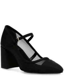 Fashion Anne Klein Bryant Mesh Pump Black