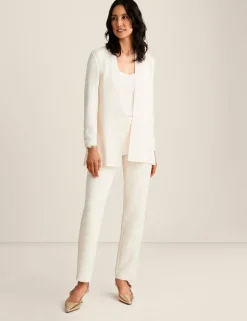 Clearance Anne Klein Carmel Self Edge Kissing Front Cardigan