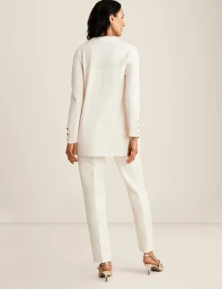Clearance Anne Klein Carmel Self Edge Kissing Front Cardigan