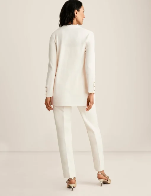 Clearance Anne Klein Carmel Self Edge Kissing Front Cardigan