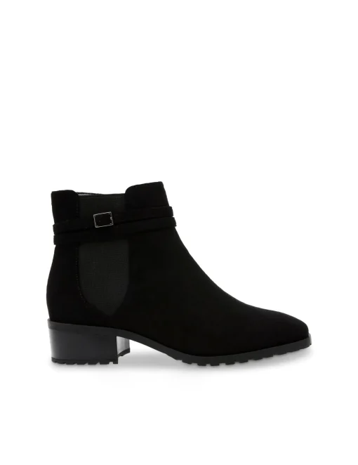 Clearance Anne Klein Cayla Boot- Sale Black Suede