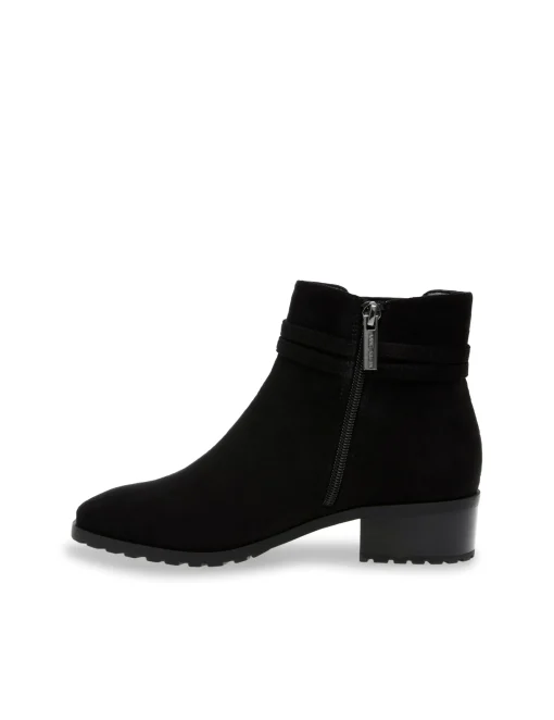 Clearance Anne Klein Cayla Boot- Sale Black Suede