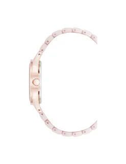 Flash Sale Anne Klein Ceramic Bracelet Floral Dial Watch