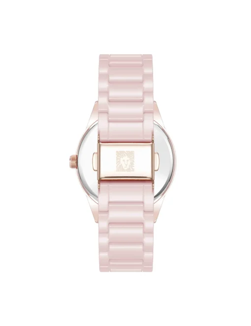 Flash Sale Anne Klein Ceramic Bracelet Floral Dial Watch