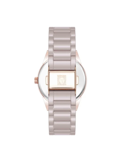 Flash Sale Anne Klein Ceramic Bracelet Floral Dial Watch