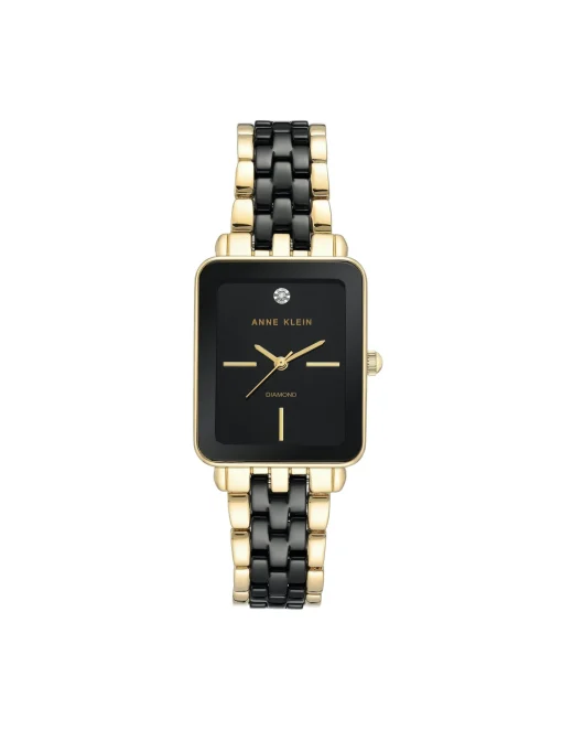 Cheap Anne Klein Ceramic Diamond Dial Watch