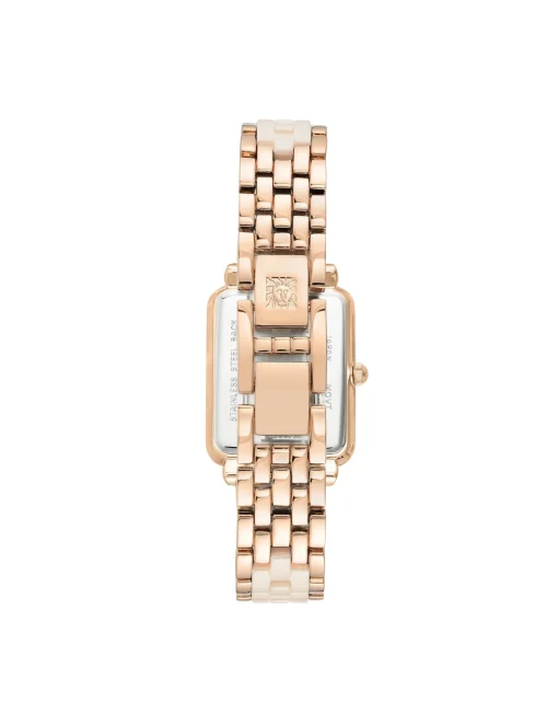 Cheap Anne Klein Ceramic Diamond Dial Watch