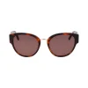 Fashion Anne Klein Chic Rounded Cat-Eye Sunglasses
