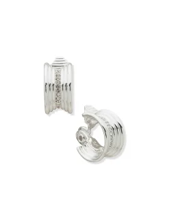 Discount Anne Klein Chunky Crystal Hoop