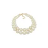 Best Anne Klein Chunky Pearl Torsade Necklace