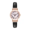 Shop Anne Klein Classic Leather Strap Watch