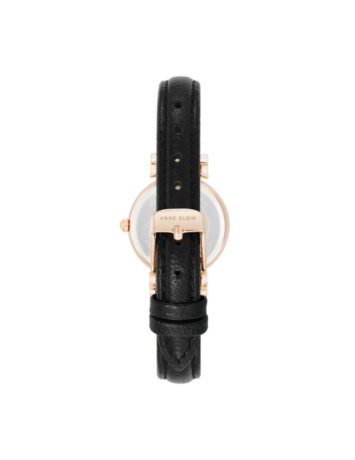 Shop Anne Klein Classic Leather Strap Watch