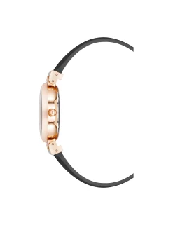 Discount Anne Klein Classic Leather Strap Watch