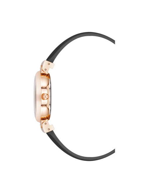 Discount Anne Klein Classic Leather Strap Watch