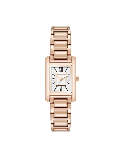 Clearance Anne Klein Classic Rectangular Roman Numeral Watch