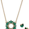 Shop Anne Klein Cluster Pendant Necklace/Earring Set