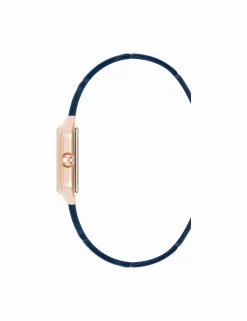 Online Anne Klein Consider It Octagonal Leather Band Watch