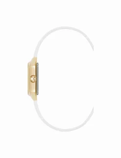 Outlet Anne Klein Consider It Octagonal Leather Band Watch