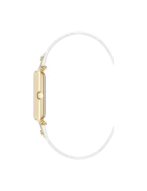 Cheap Anne Klein Consider It Rectangular Case Leather Watch